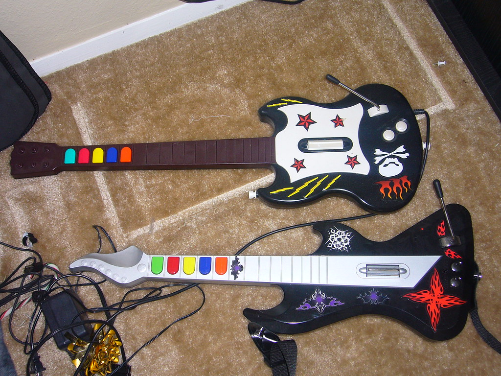 PS2 WIRELESS GUITAR HERO CONTROLLER