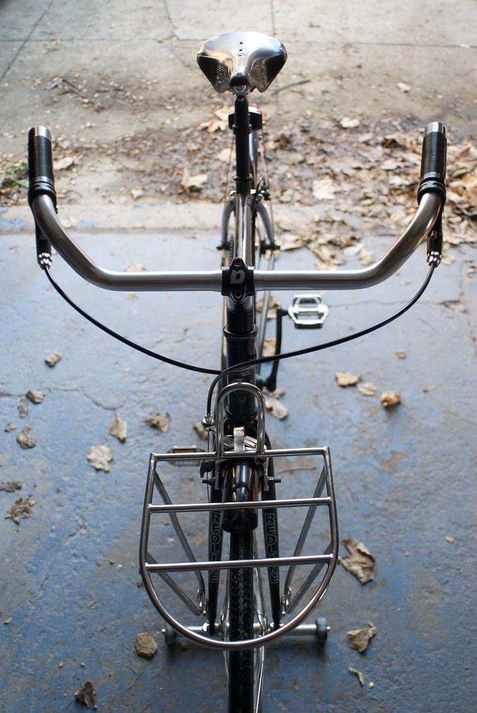 BICYCLE HANDLEBARS UPRIGHT