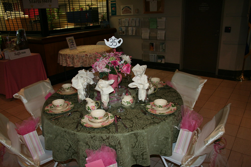 VICTORIAN TABLE DECORATIONS