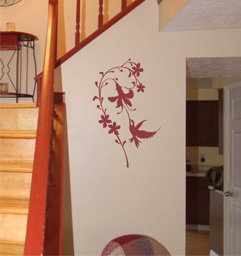 HUMMINGBIRD WALL DECOR. HUMMINGBIRD WALL 100 DECORATING IDEAS MAGAZINE