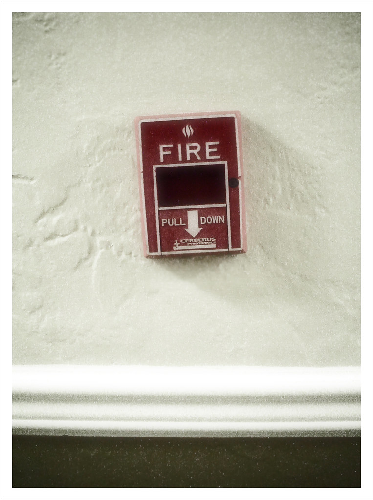 FIRE ALARM PULL DOWN. FIRE ALARM CODE ALARM SHOCK