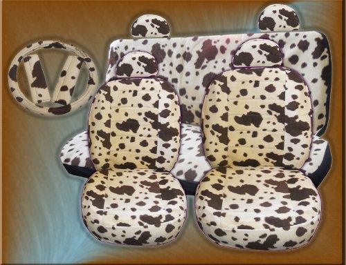 COW PRINT CAR SEAT COVERS. CAR SEAT COVERS Cow print car seat covers