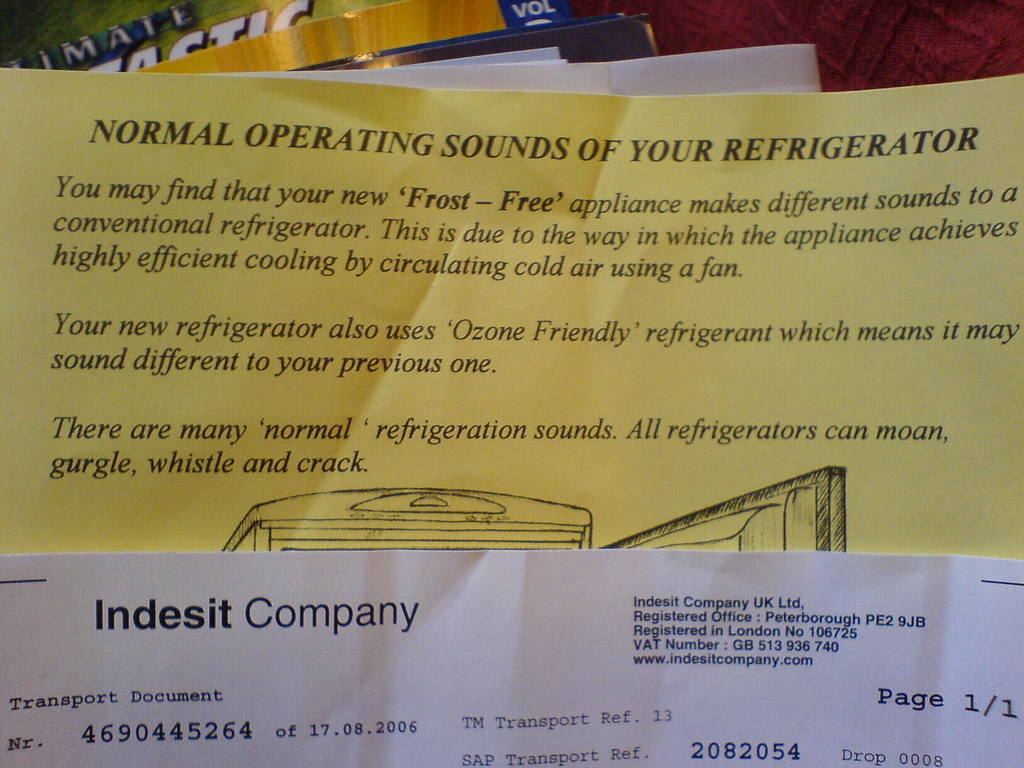 AVERAGE TEMP OF REFRIGERATOR