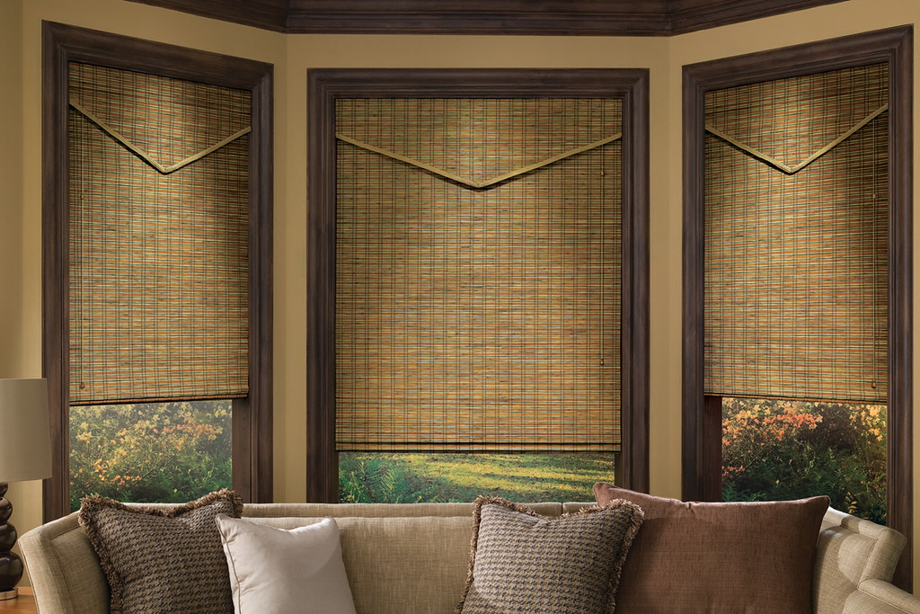 HUNTER DOUGLAS PROVENANCE WOVEN WOOD SHADES. WOVEN WOOD SHADES CANOPY
