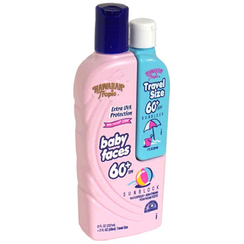 HAWAIIAN TROPIC BABY FACES SUNSCREEN BABY FACES SUNSCREEN BABY