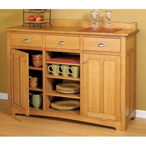 How To Build A Buffet Table Plans