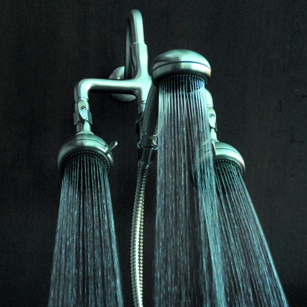 HOW TO CLEAN A CLOGGED SHOWER HEAD. A CLOGGED SHOWER HEAD CLEAN HOUSE