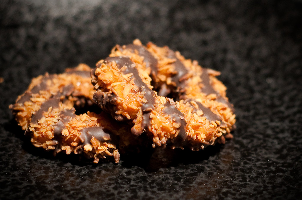 TREFOIL GIRL SCOUT COOKIE. SCOUT COOKIE CAKE MIX BAR COOKIE RECIPES