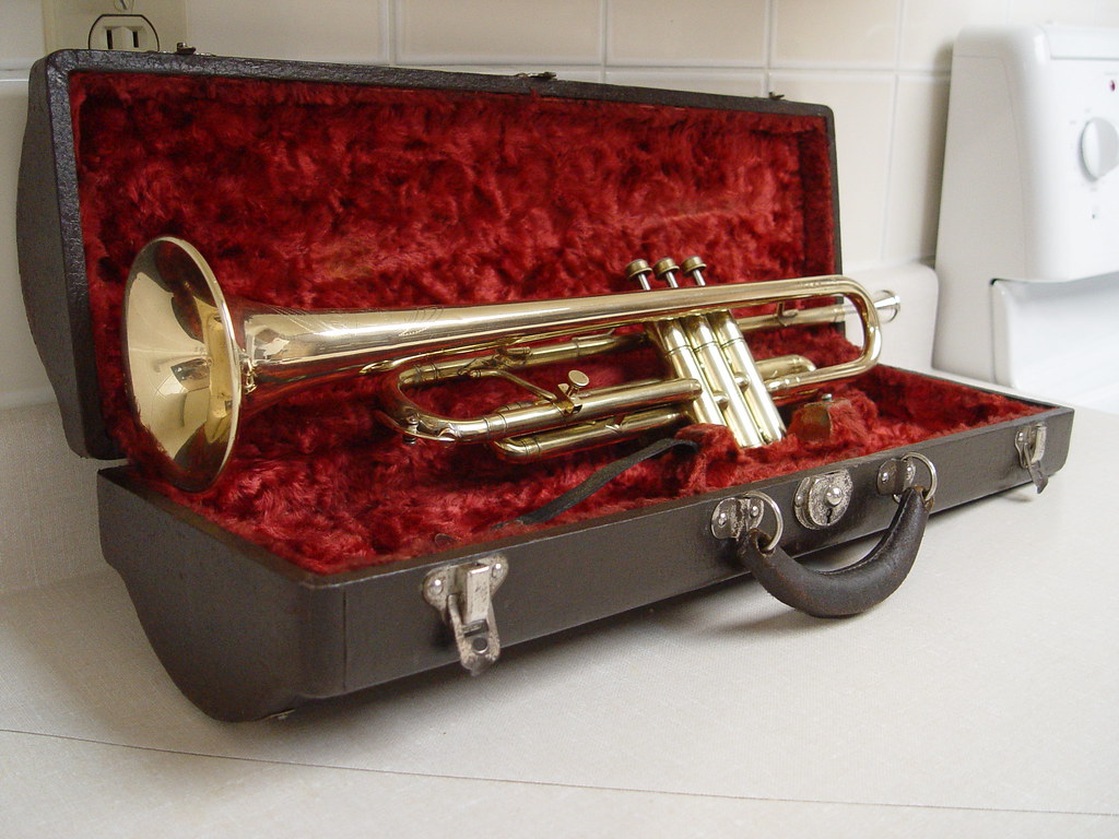 USED TRUMPET CASES TRUMPET CASES 4 YEAR OLD VIOLIN