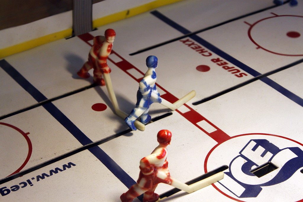 BUBBLE HOCKEY GAME BUBBLE HOCKEY ATLANTIC JUNIOR B HOCKEY