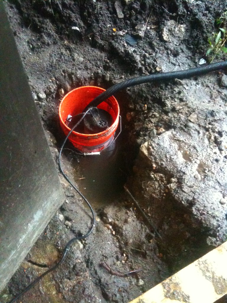 SUMP PUMP PIT LINER. SUMP PUMP AIR OPERATED DIAPHRAGM