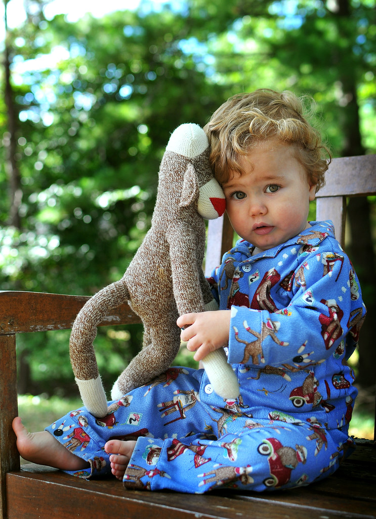 SOCK MONKEY PAJAMA MONKEY PAJAMA BLANKET SLEEPER PAJAMAS