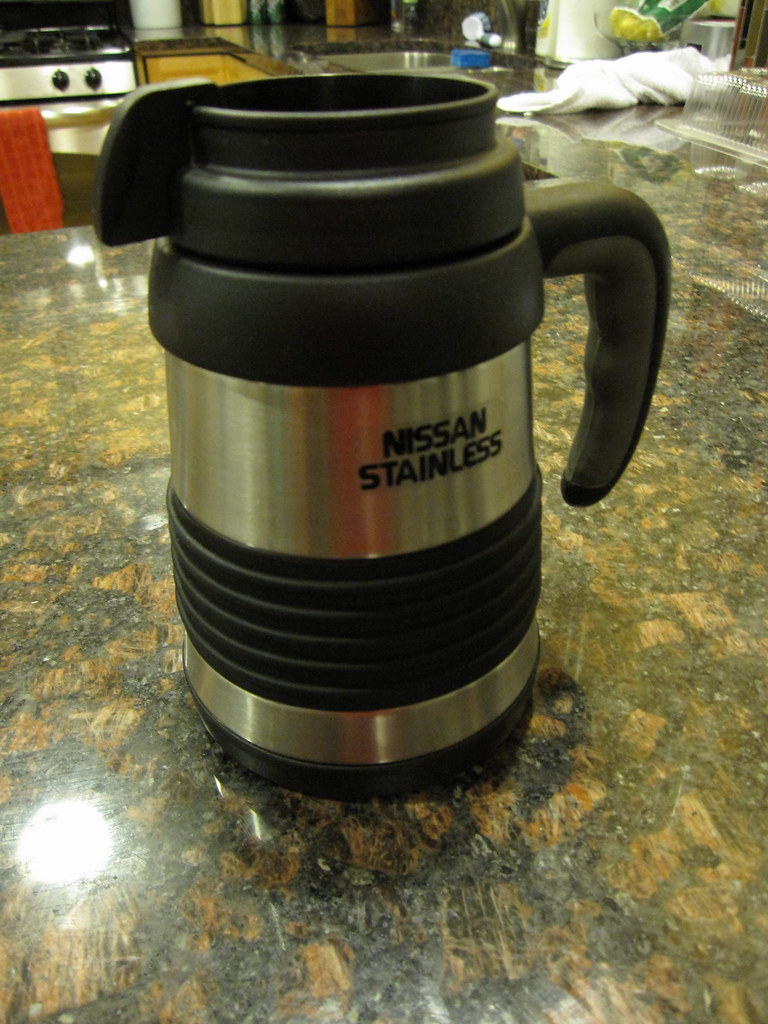 THERMOS STAINLESS STEEL MUG. STEEL MUG 30 OZ COFFEE MUG