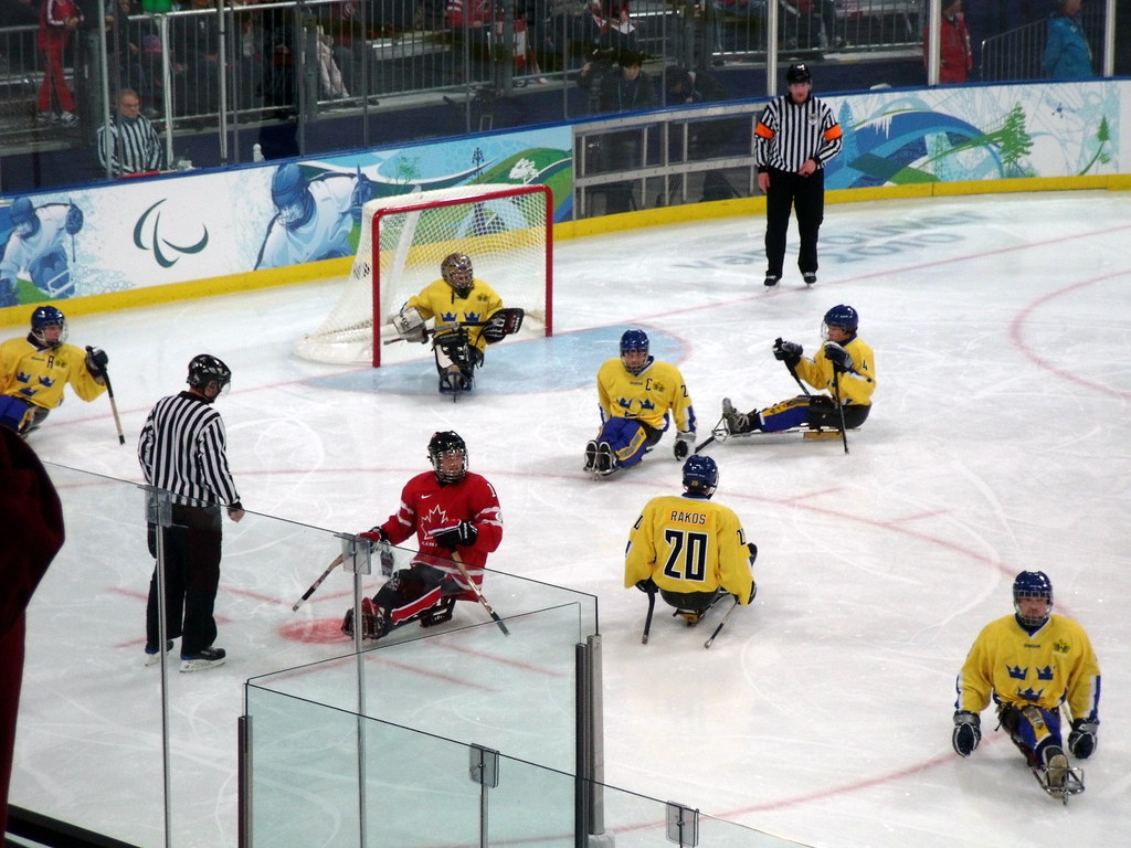 SLEDGE HOCKEY VIDEO