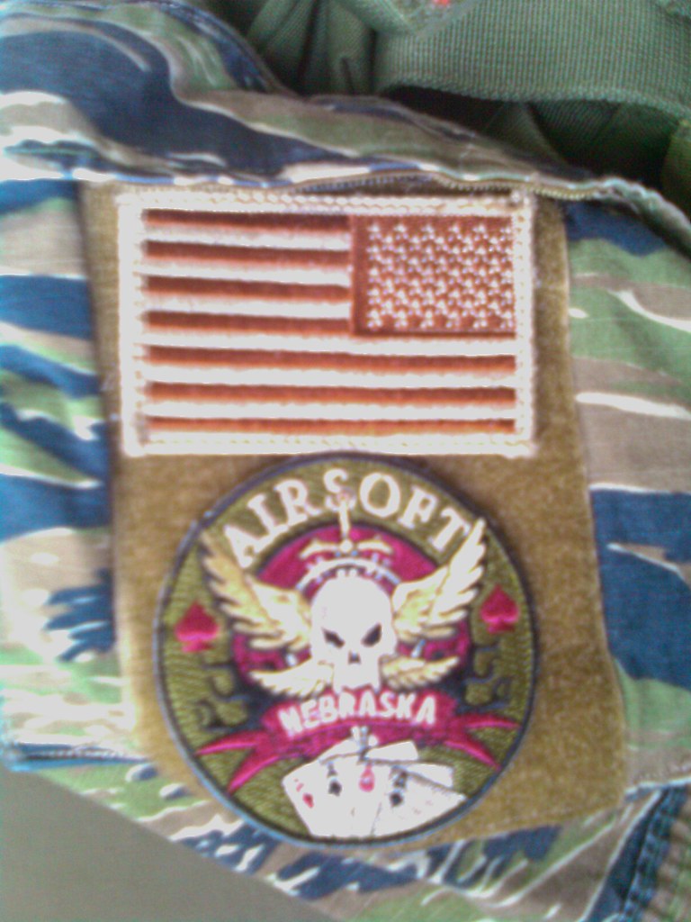 AIRSOFT PATCHES PATCHES AIRSOFT ASSAULT GUN RIFLE