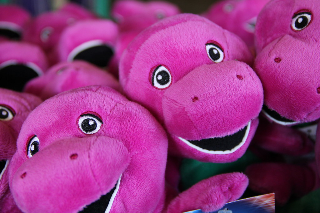 BARNEY PLUSH TOYS