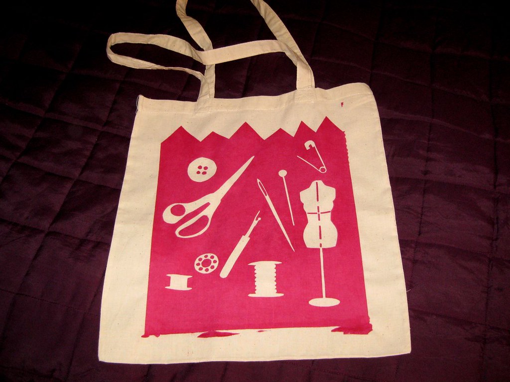 SCREEN PRINTED TOTE BAGS SCREEN PRINTED BCBG CANVAS TOTE
