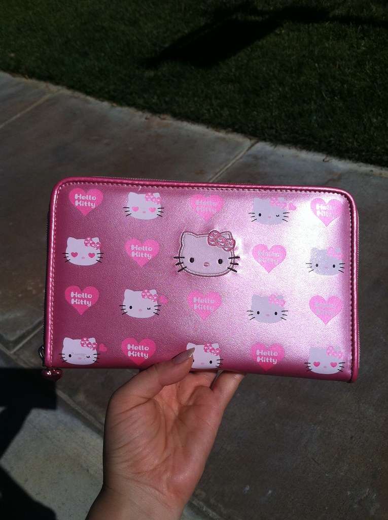 KITTY LONG WALLET LONG WALLET BLACK MAGIC WALLET