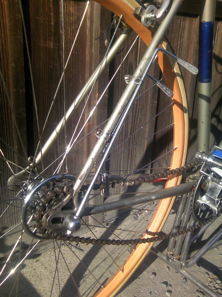 HOW TO FIX A BENT BICYCLE RIM. A BENT BICYCLE RIM 20 INCH WHEELS BIKE