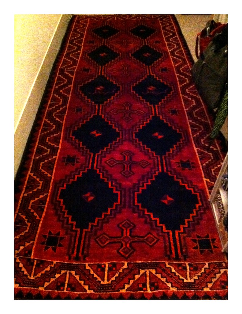 BLACK PERSIAN RUG BLACK PERSIAN 4 X 5 RUG