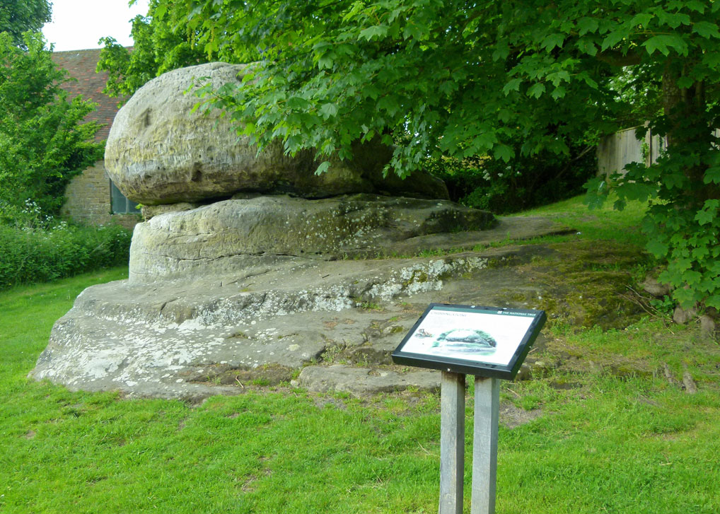 Chiddingstone's Chiding Stone A Bit About Britain