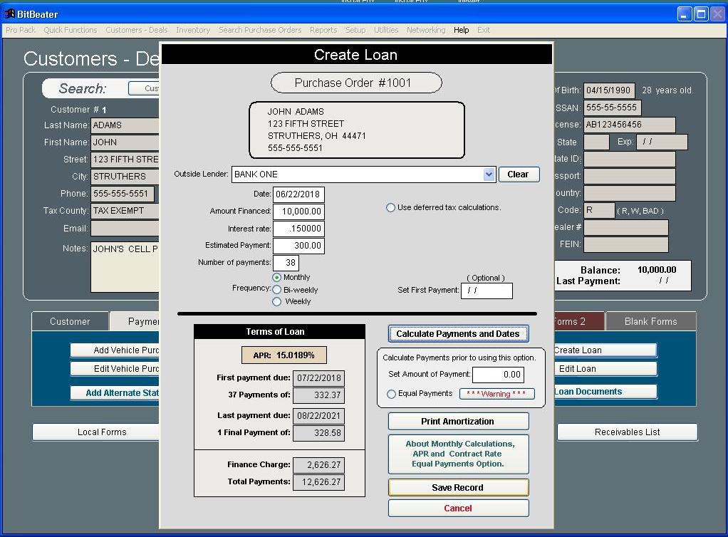 Car Dealer Software Buy Here Pay Here Forms & more.