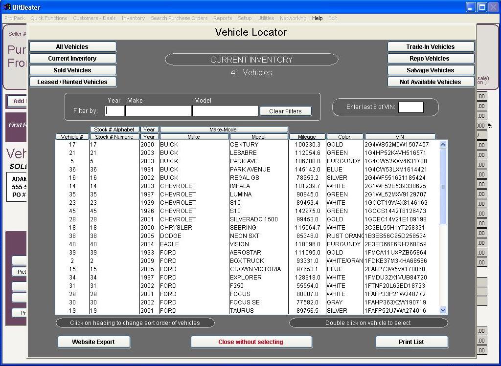 Car Dealer Software Buy Here Pay Here Forms & more.