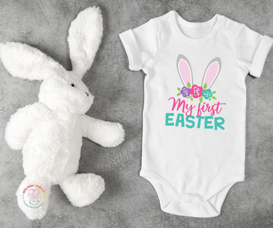My First Easter Girl (Baby & Kids) Bitchin Tees