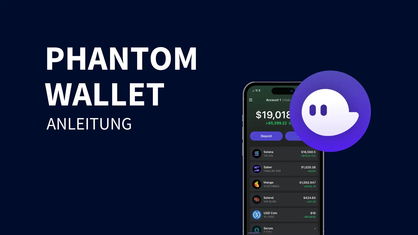 Phantom Wallet » Anleitung, Einrichtung & Tipps (2024)