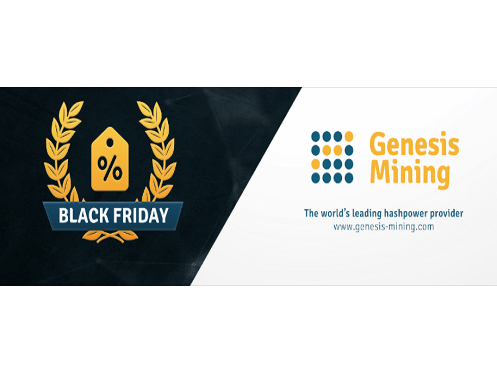 Genesis Mining Offers Black Friday, Cyber Monday Discount on Contracts