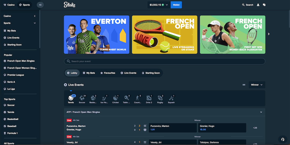 Stake Sports Betting Comprehensive Guide