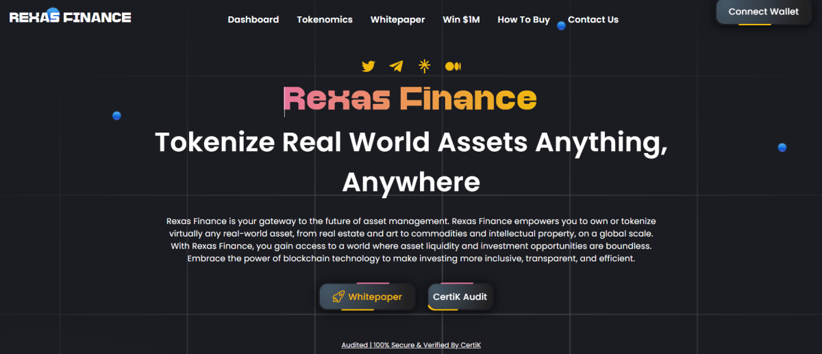 How to buy rexas finance coin