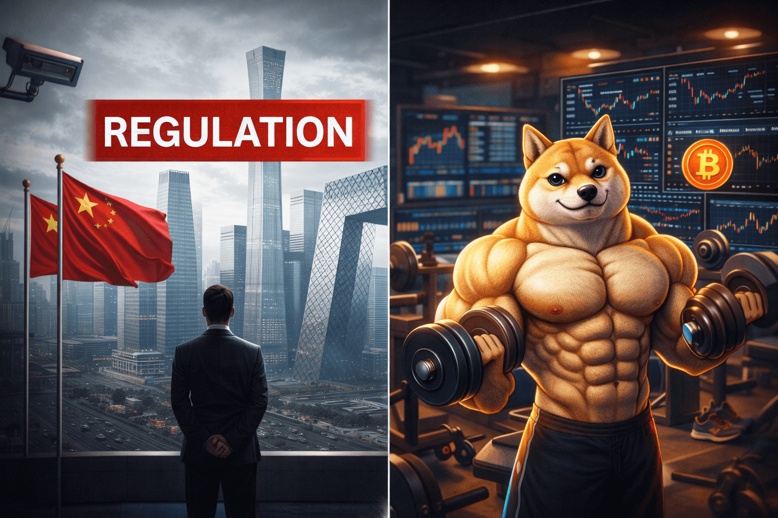 China Bans Crypto Trading and RWA as Maxi Doge Presale Soars