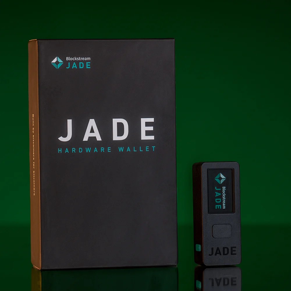 Blockstream Jade Hardware Wallet Bitcoin Only