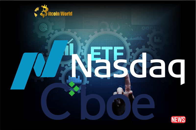 Nasdaq and Cboe Take Steps Toward Spot Bitcoin ETFs, Partnering with