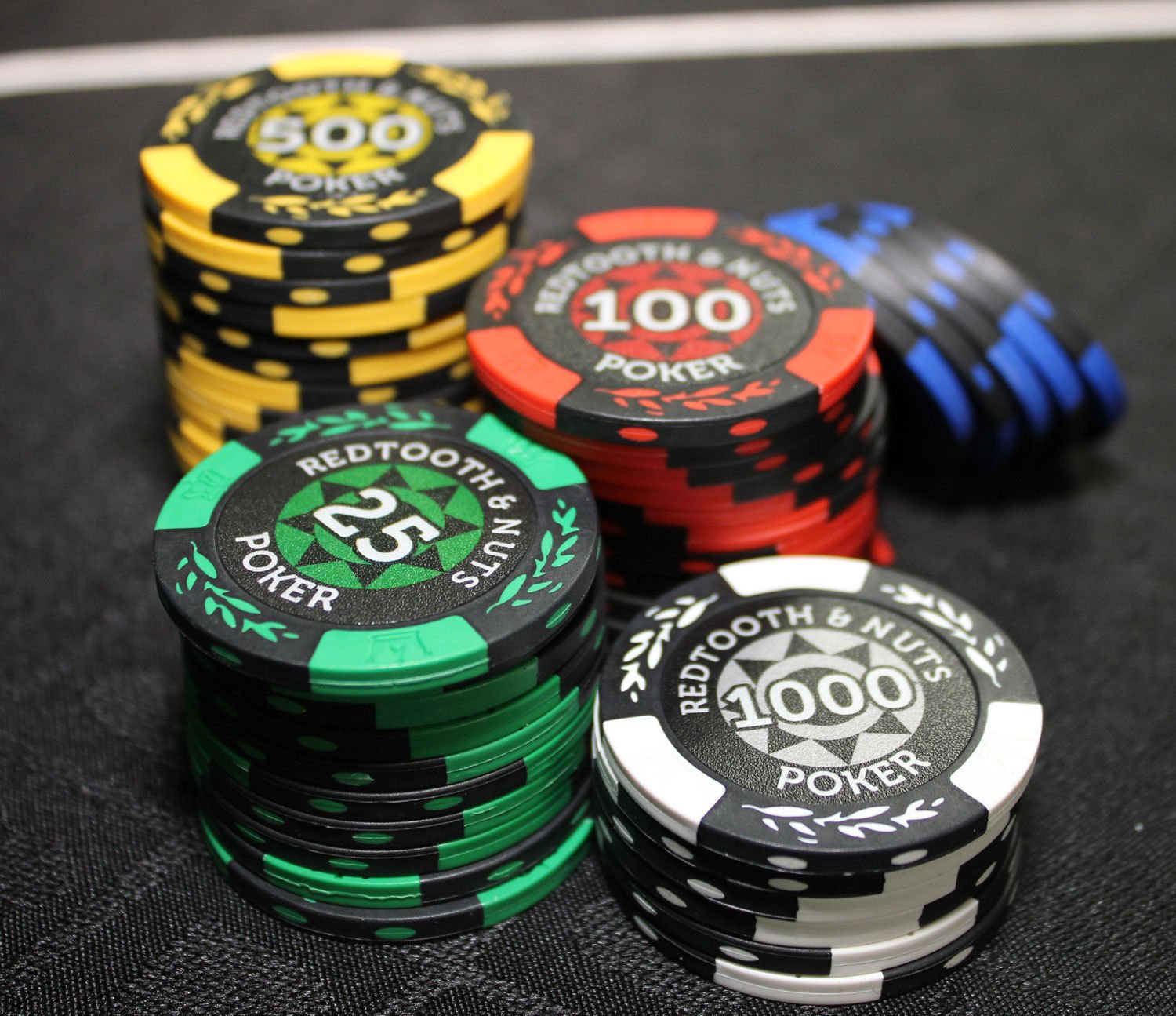 Buy THE NUTS & REDTOOTH POKER 500 CHIP SET