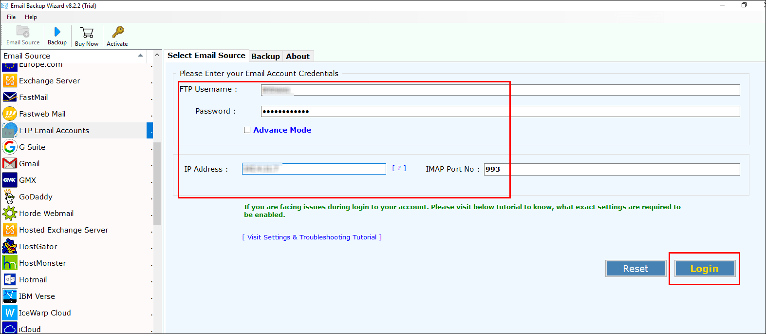 FTP to Gmail Account Migration Export / Import FTP Emails to Gmail
