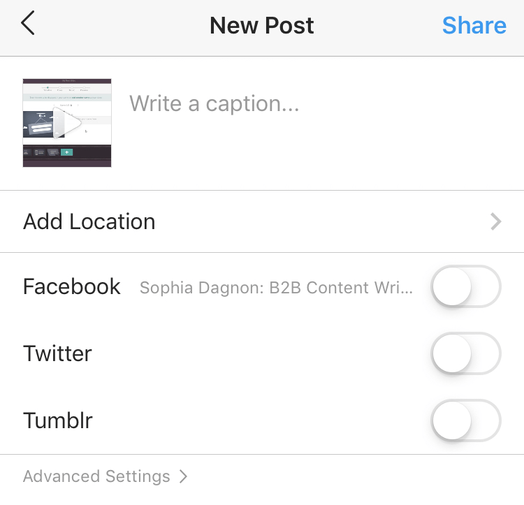 How to post YouTube videos on Instagram Biteable