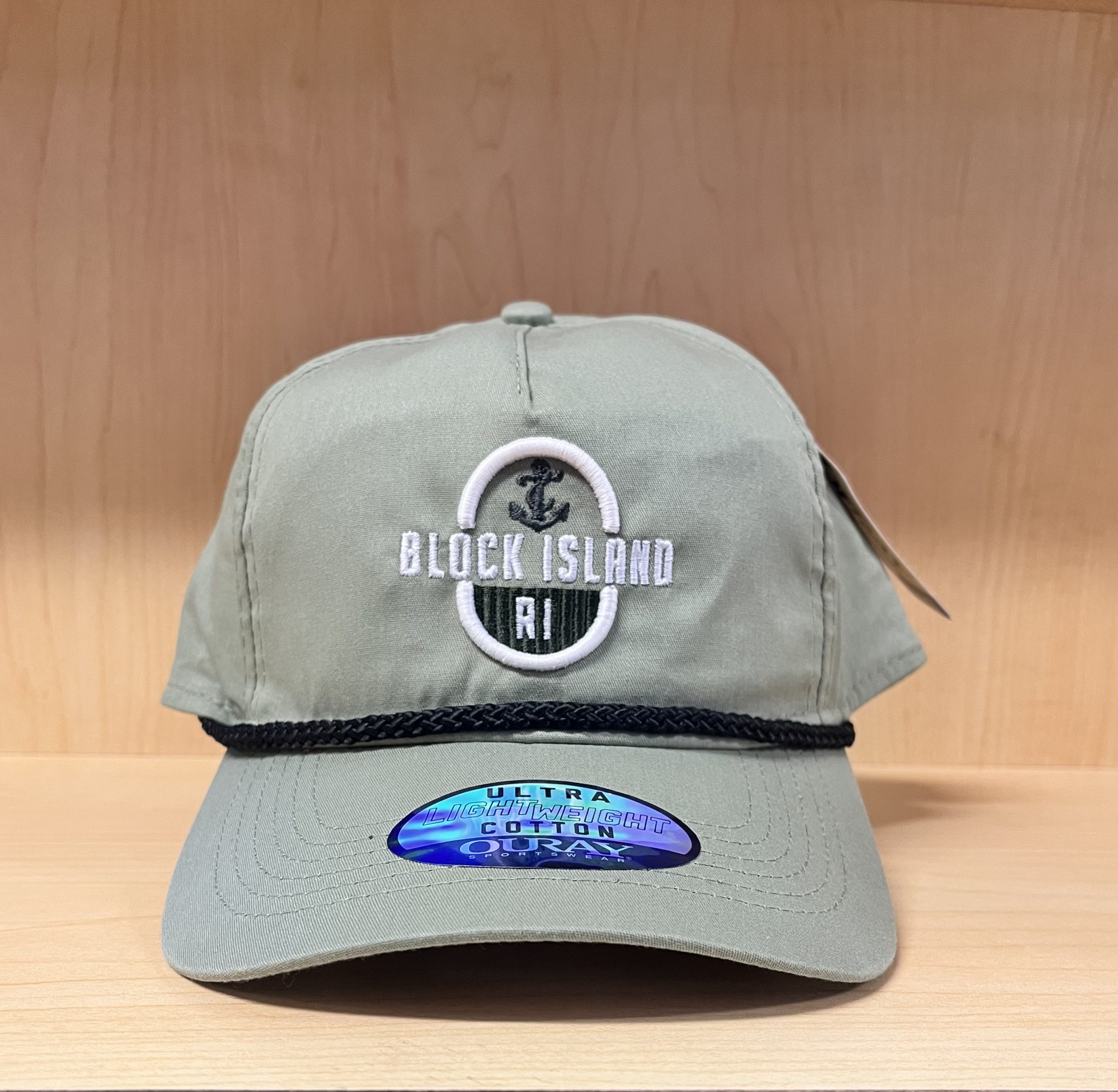 Dope Rope Hat Moss BI Tees Block Island Tees