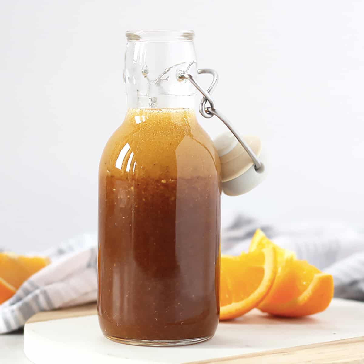 Orange Balsamic Honey Vinaigrette Salad Dressing Bite On The Side