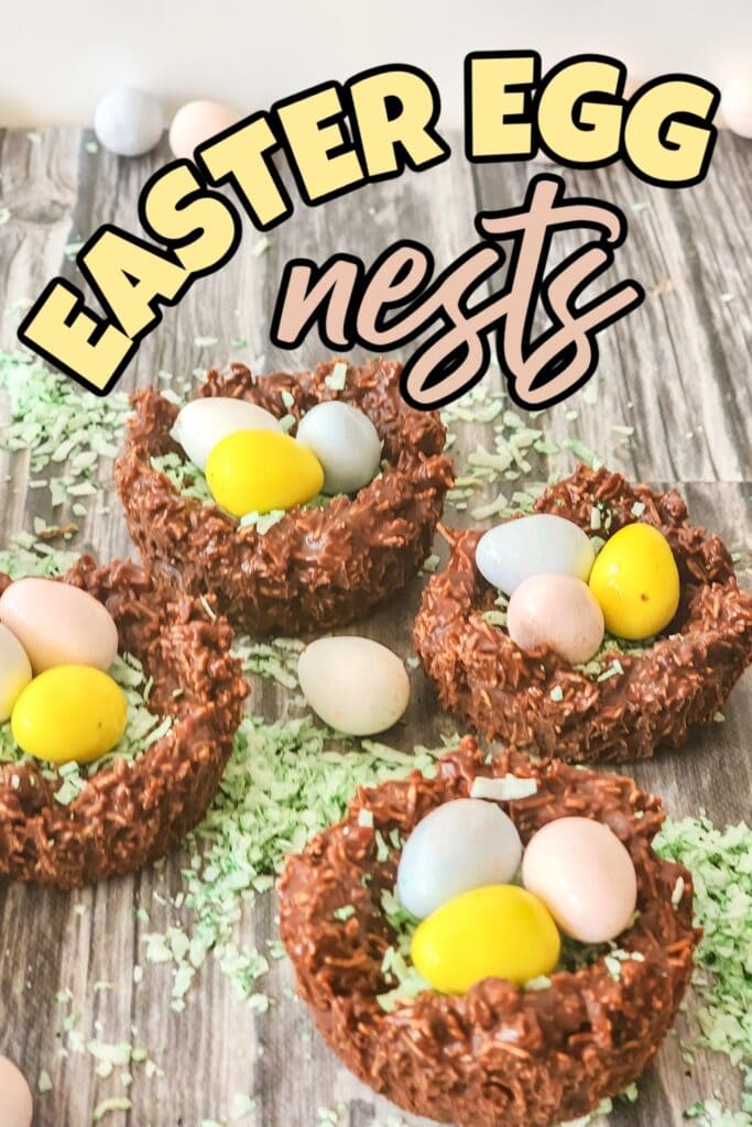 Sweet and Simple Easter Egg Nests Recipe BiteSized Bash