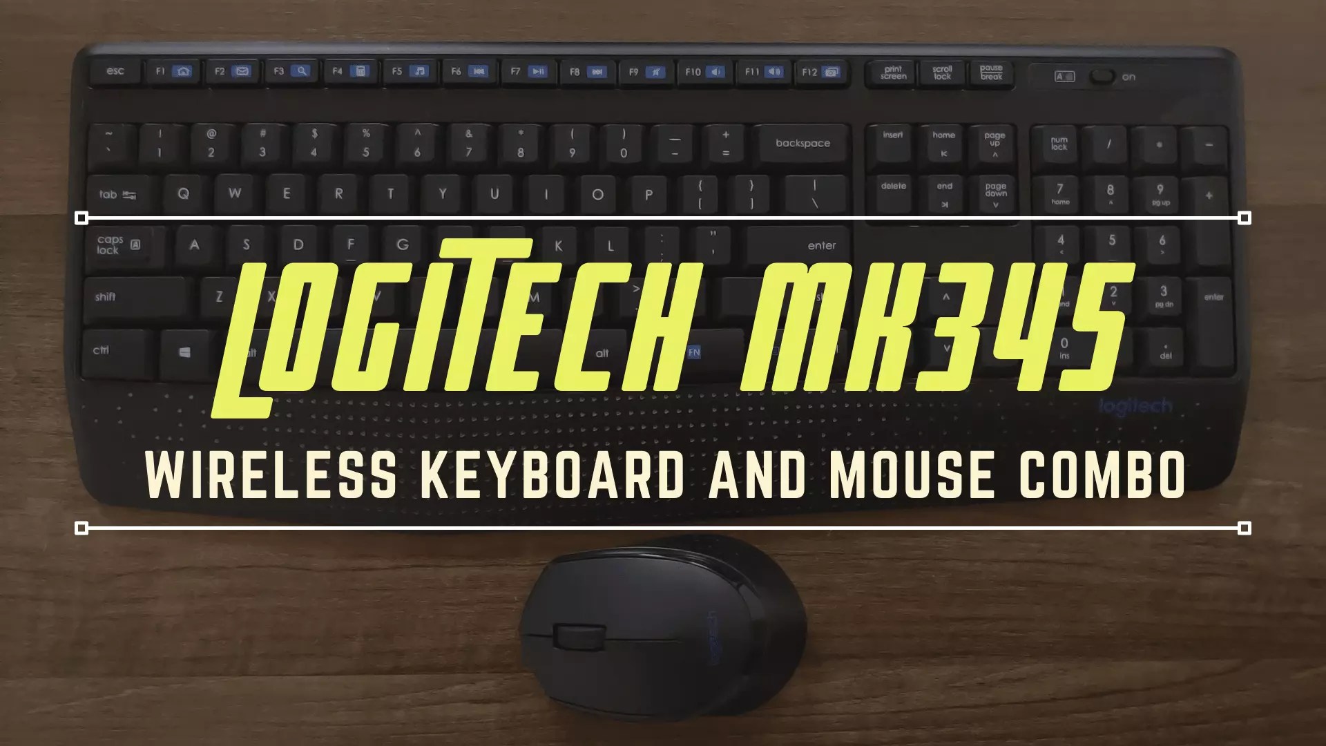Logitech MK345 Wireless Keyboard And Mouse Combo Product Review Bite Sized Tech