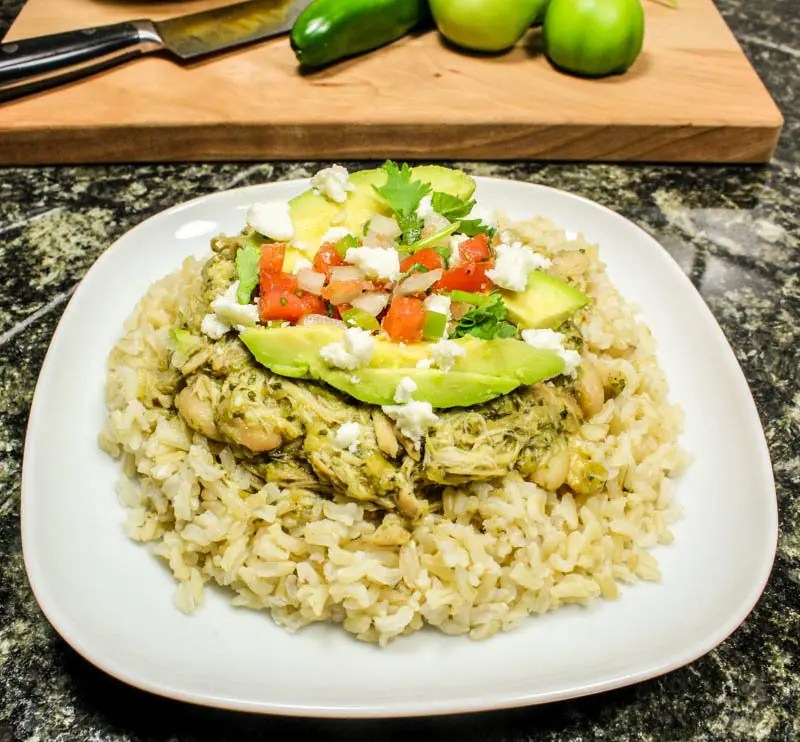 Slow Cooker Green Chili Chicken
