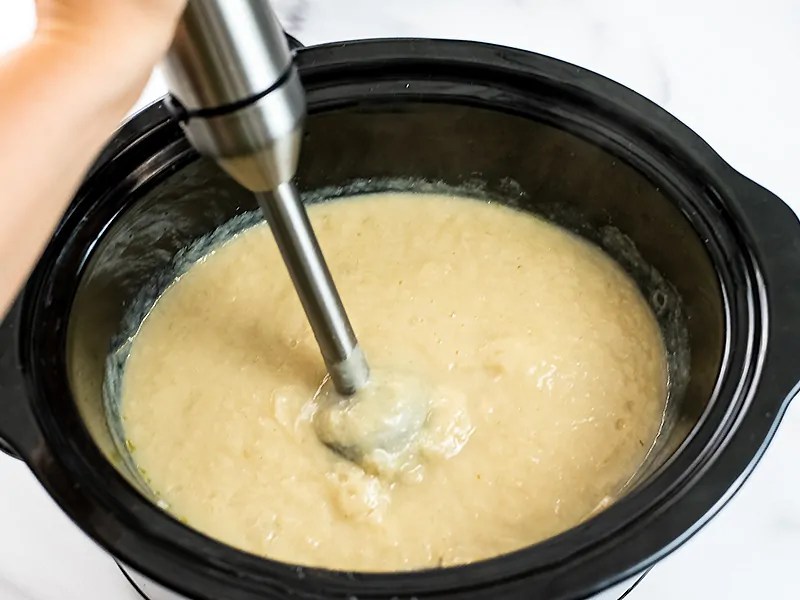 Slow Cooker Cauliflower Soup (Vegan, Whole30) Bites of Wellness