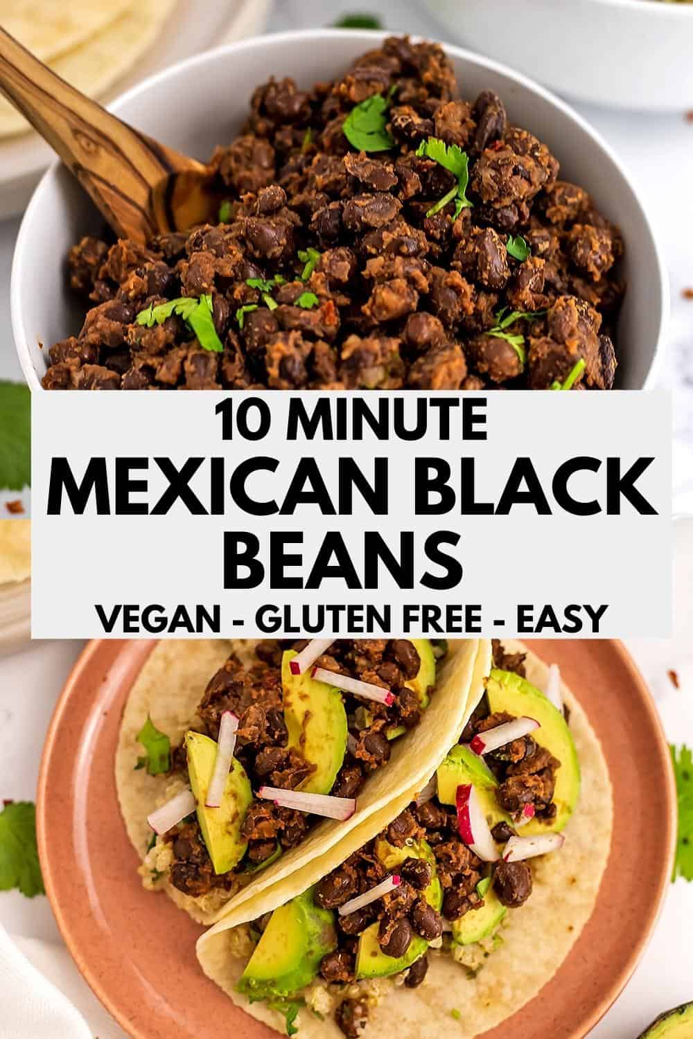Mexican Black Beans for Tacos Quick and Easy Bites of Wellness