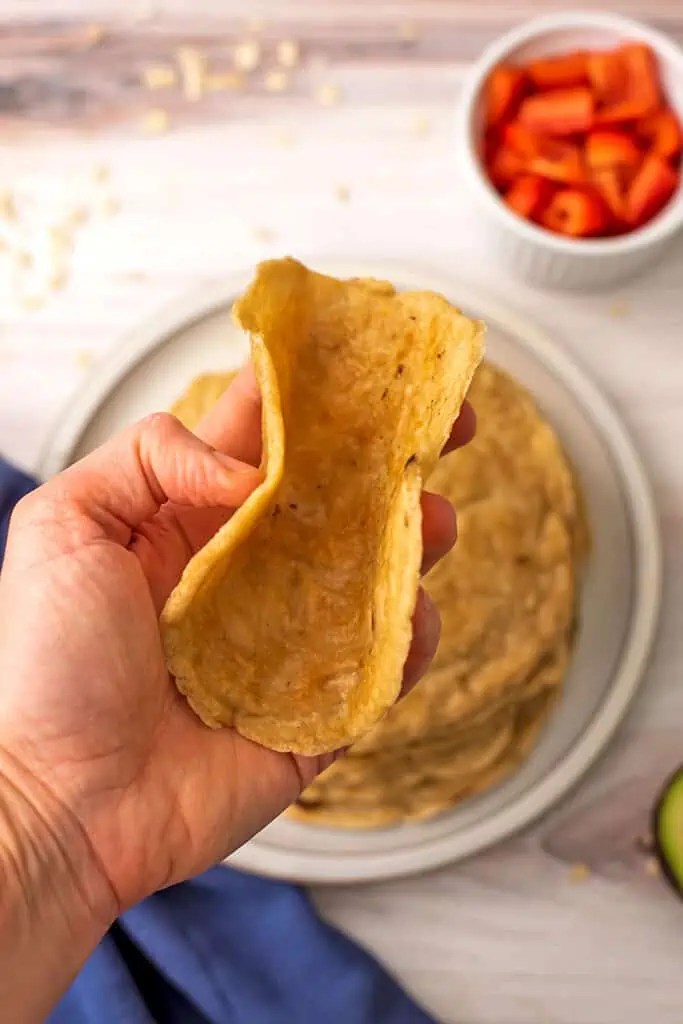 3 Ingredients Oat Tortillas Soft & Easy to Make Bites of Wellness