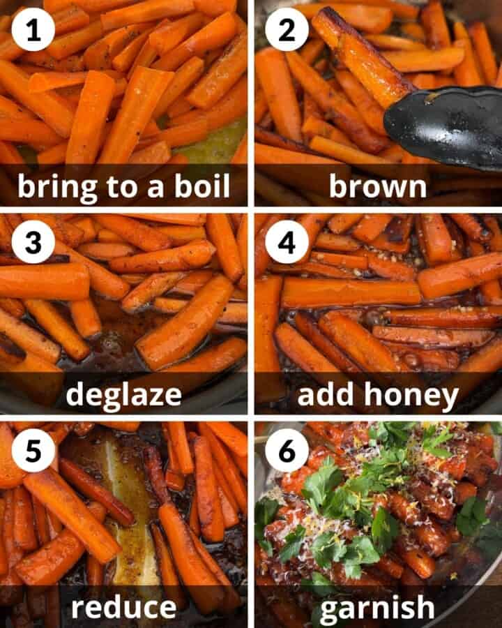 Easy Glazed Stovetop Carrots Recipe Bites with Bri