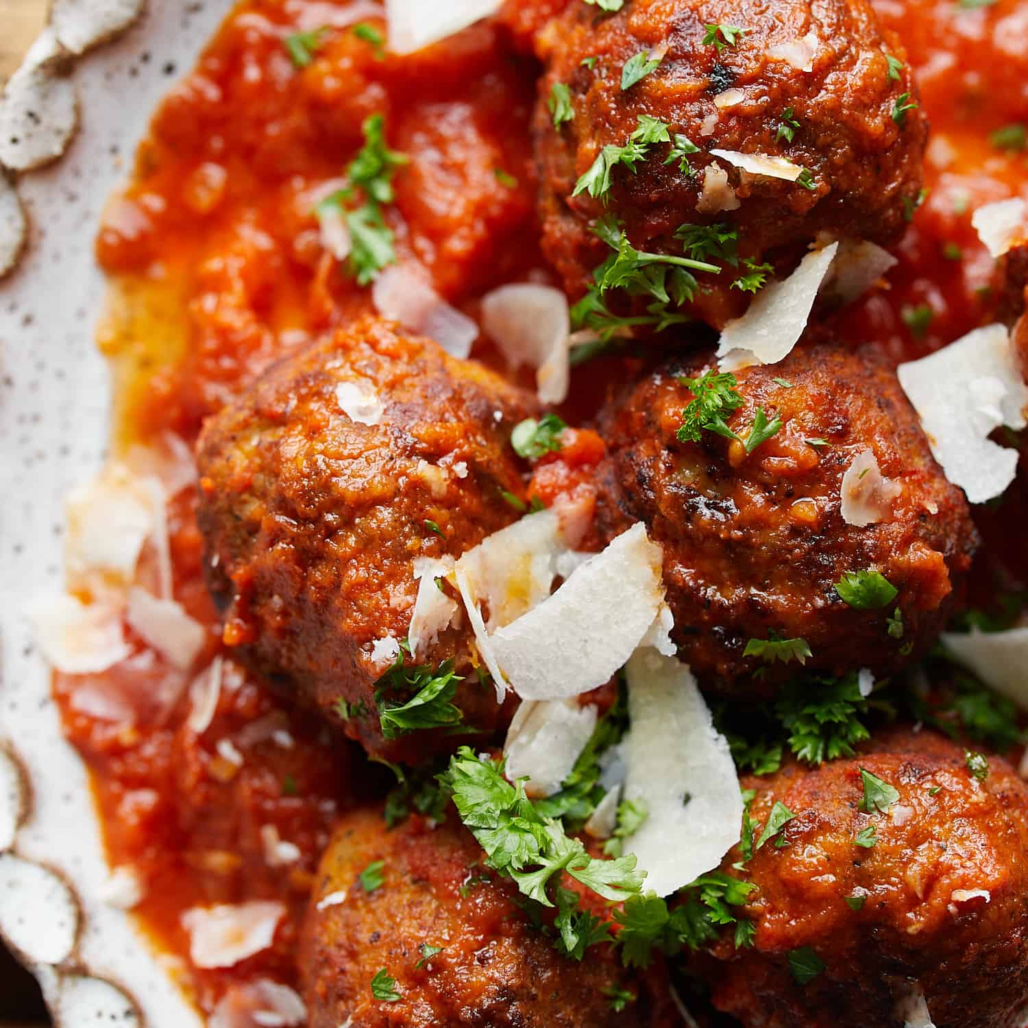Frozen Meatballs in Air Fryer Bites with Bri
