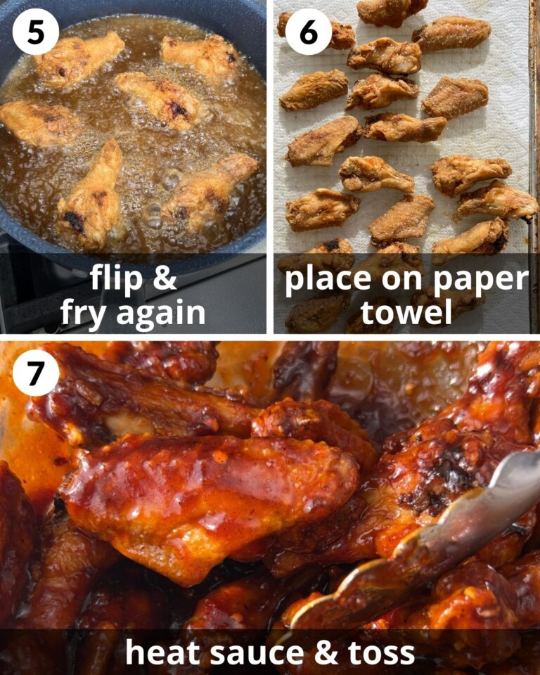 Sticky BBQ Chicken Wings Bites with Bri