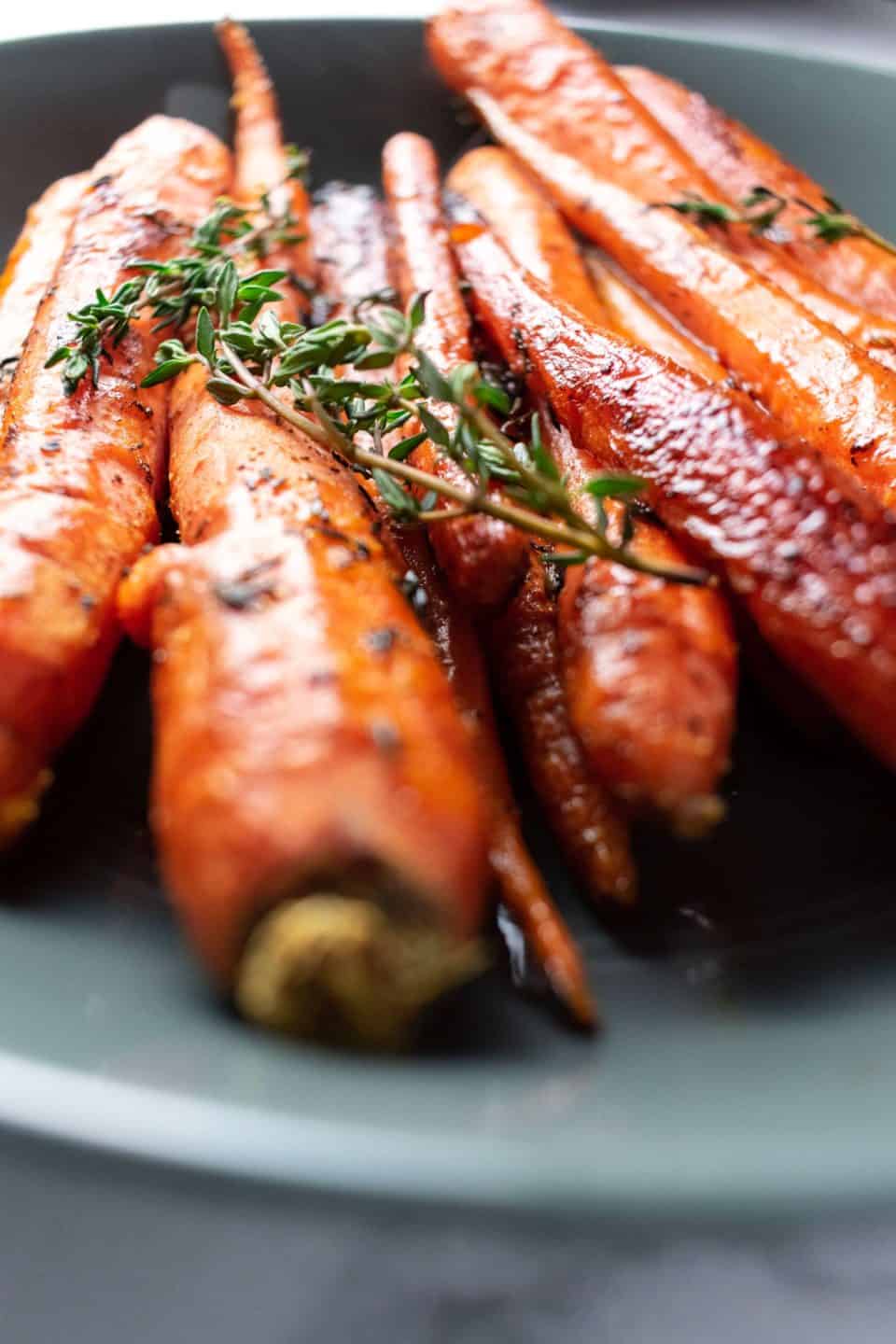 Brown Butter & Thyme Roasted Carrots Bite your Cravings